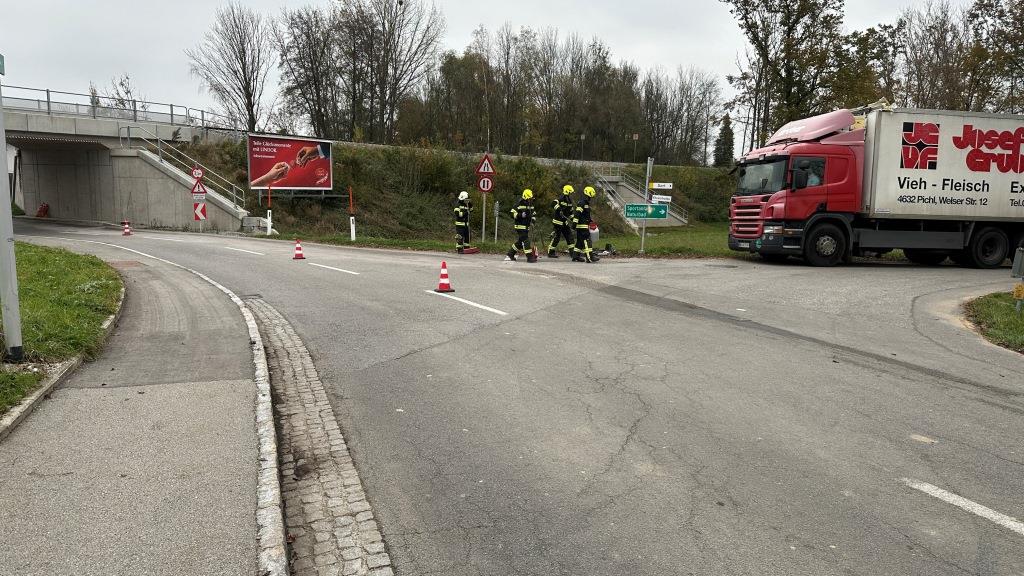 Nächster LKW der den Versuch wagte