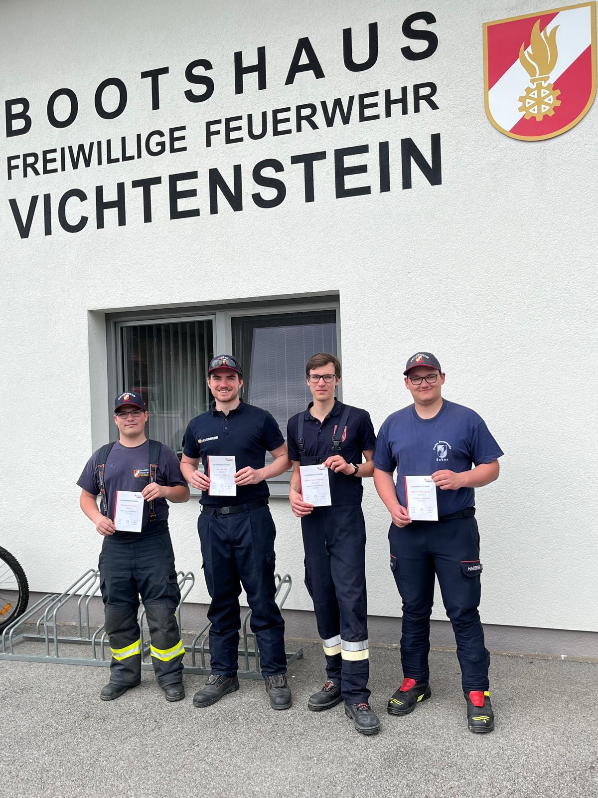 Wasserdienstgrundausbildung bestanden