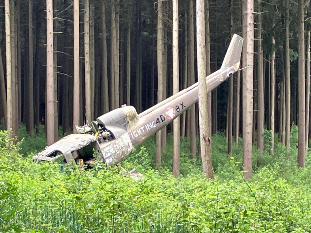 Große Waldbrandübung Abschlussbericht