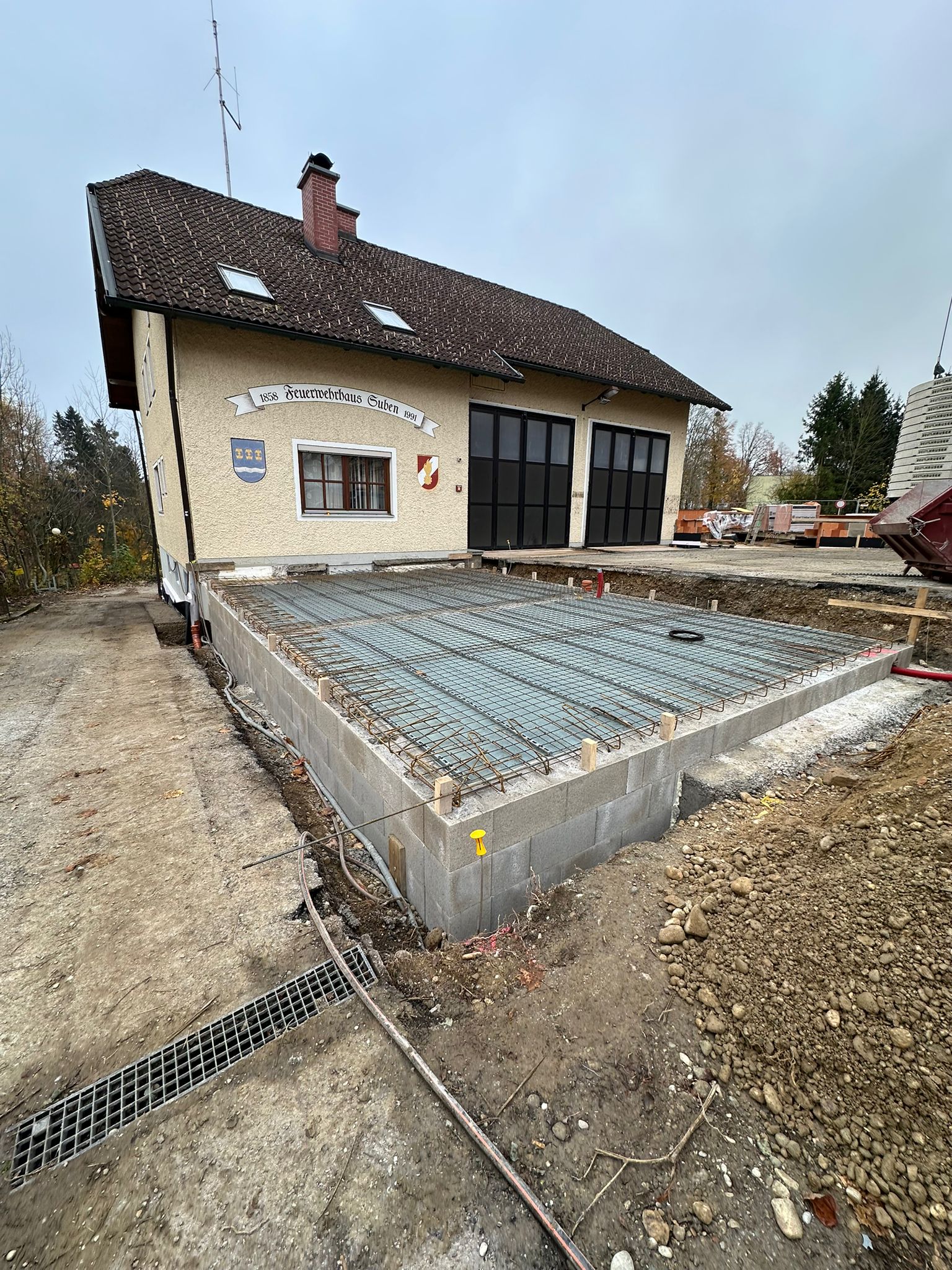 Baufortschritt 08. November 2025